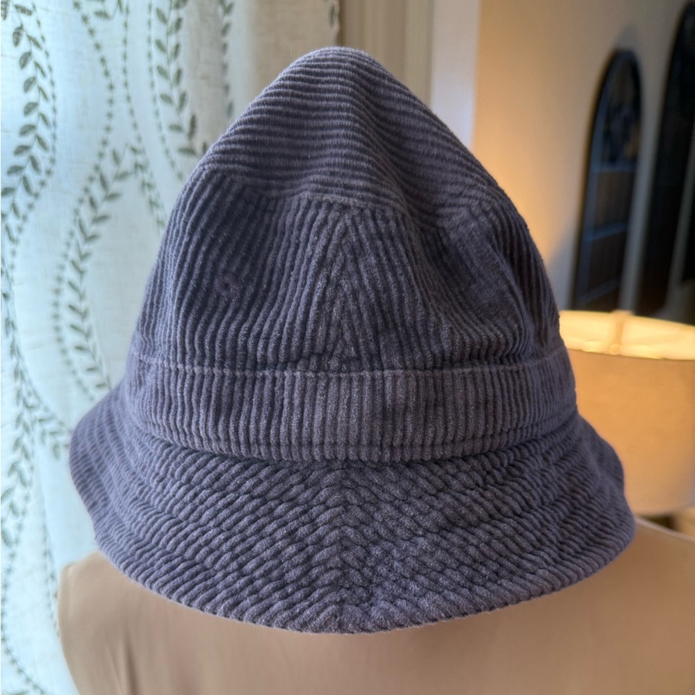 Urban Outfitters Corduroy Bucket Hat Purple Unisex One Size Retro Y2K Streetwear